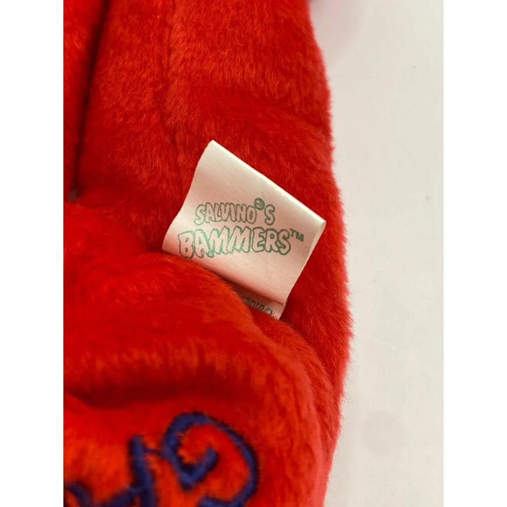 Vintage Salvinos Bammers Nomar Garciaparra 5 Opening Day Red Teddy Bear‎ Plush